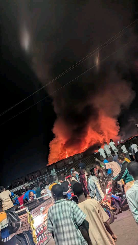 Bondoukou : Le Grand Marché ravagé par un violent incendie