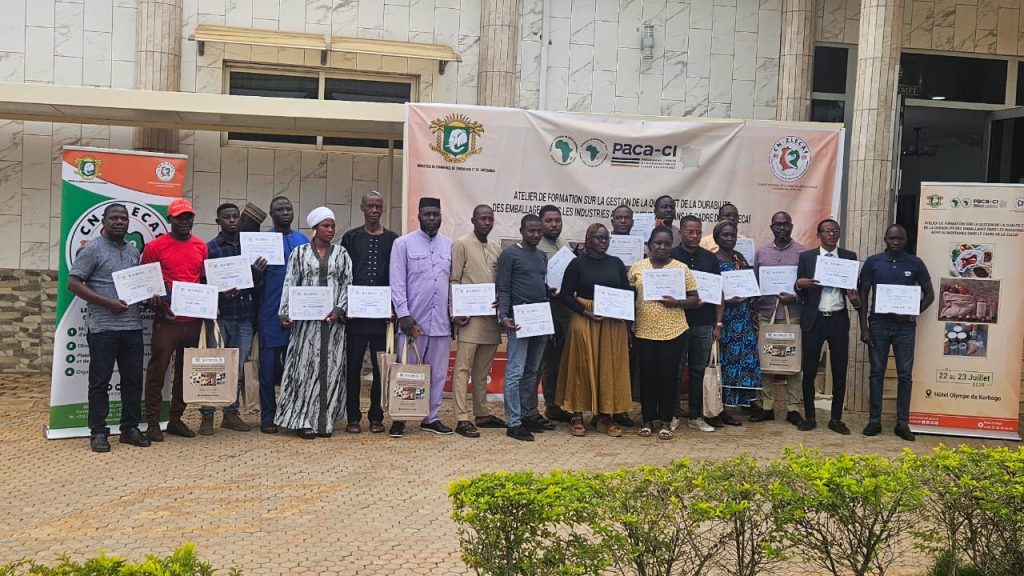 Korhogo : les PME et PMI du Poro renforcent leurs capacités sur la qualité et la durabilité des emballages